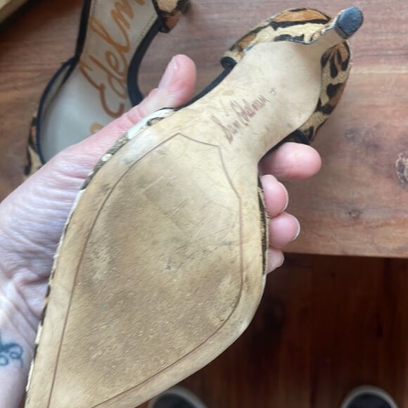 Animal print Sam Edelman heels - Picture 7 of 11